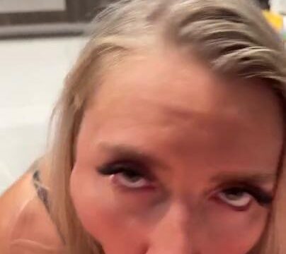 Blondeadobo Blowjob Cum In Mouth Ppv Onlyfans Video Leaked